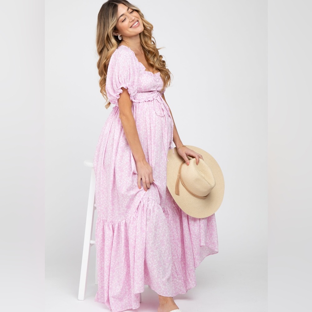 PinkBlush Maternity Maxi Dress